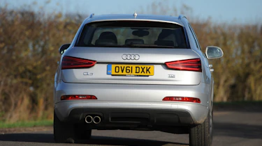 Audi Q3 rear cornering