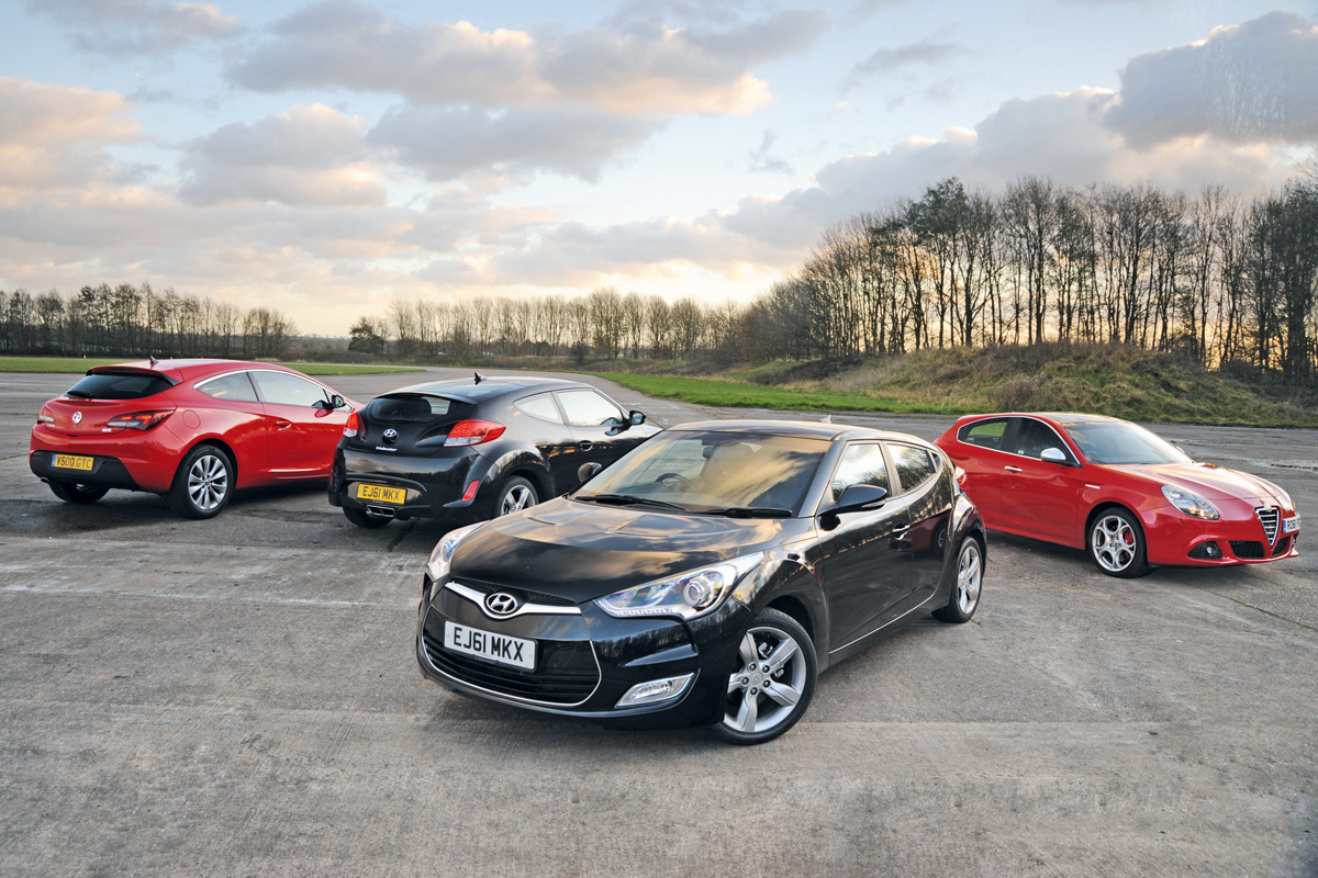 Hyundai Veloster vs rivals