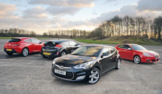 Hyundai Veloster vs rivals