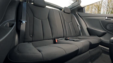 Hyundai Veloster rear seats