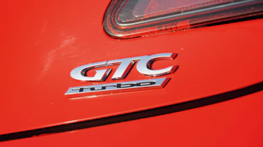 Vauxhall Astra GTC badge