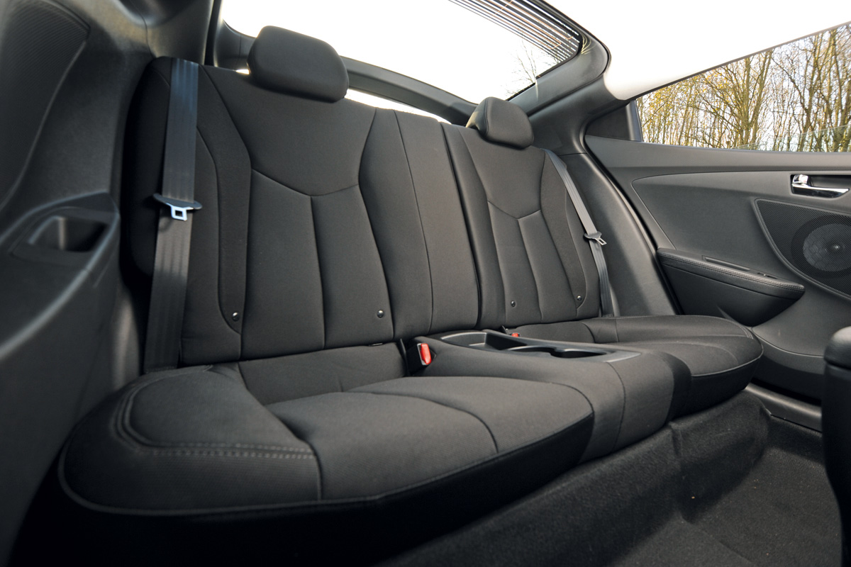 Hyundai Veloster rear seats