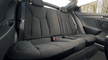 Hyundai Veloster rear seats