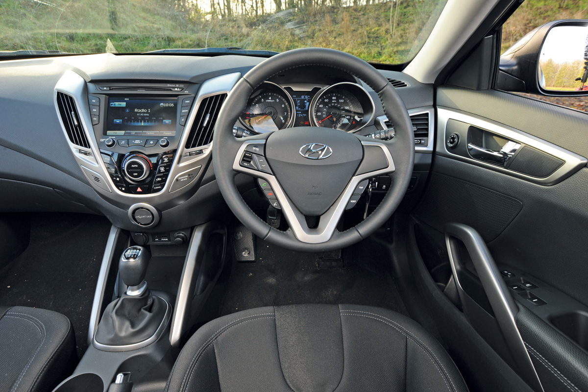 Hyundai Veloster dash