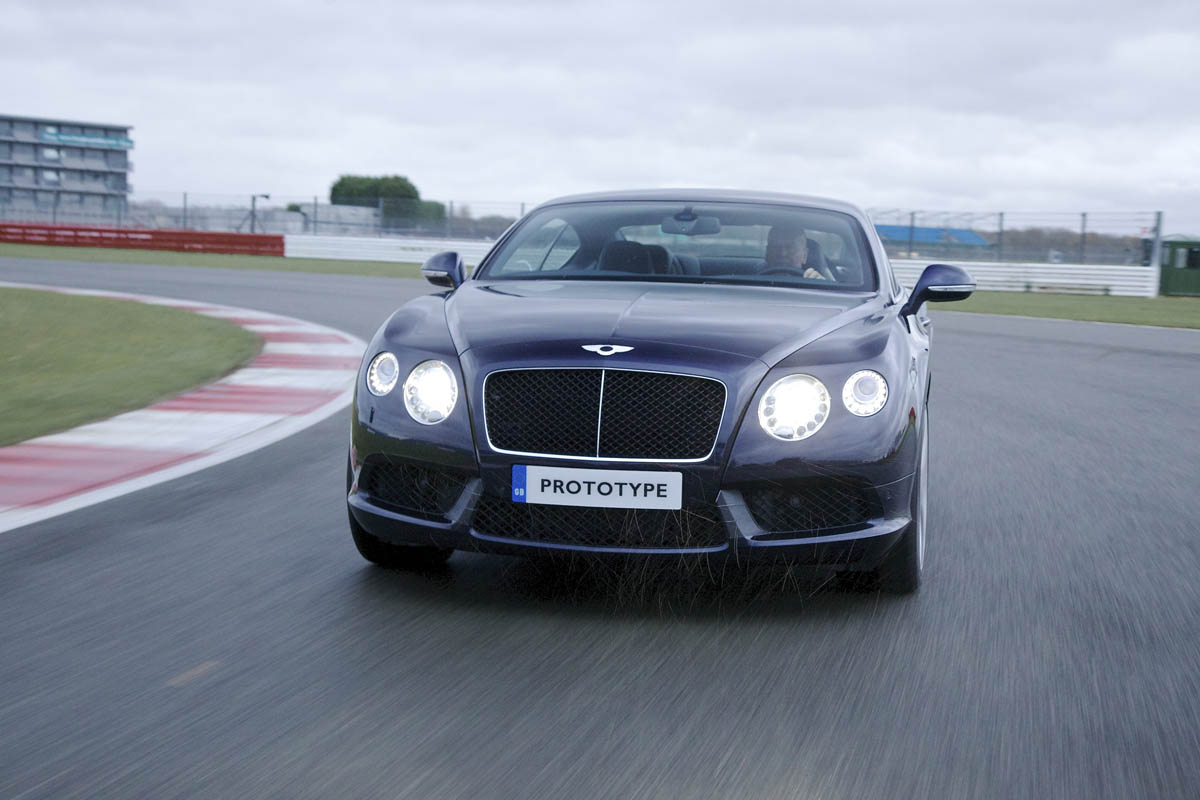 Bentley Continental V8 front