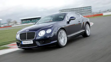 Bentley Continental V8 front tracking