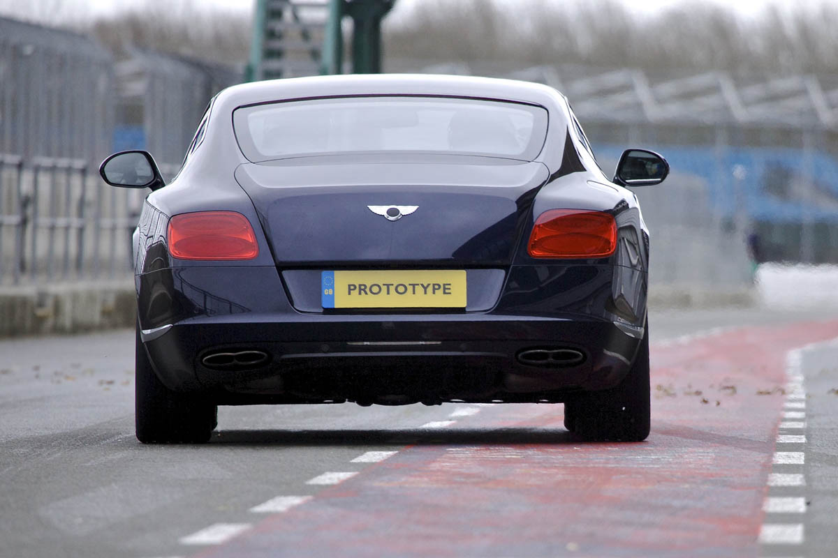 Bentley Continental V8 rear