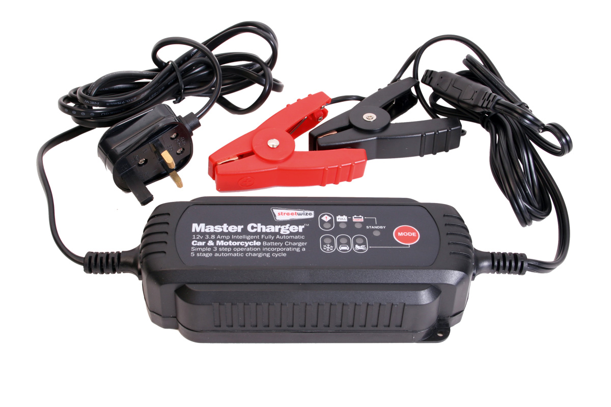 Streetwize Car &amp;#038; Motorcycle Battery Charger