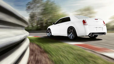Chrysler 300C SRT8 rear cornering