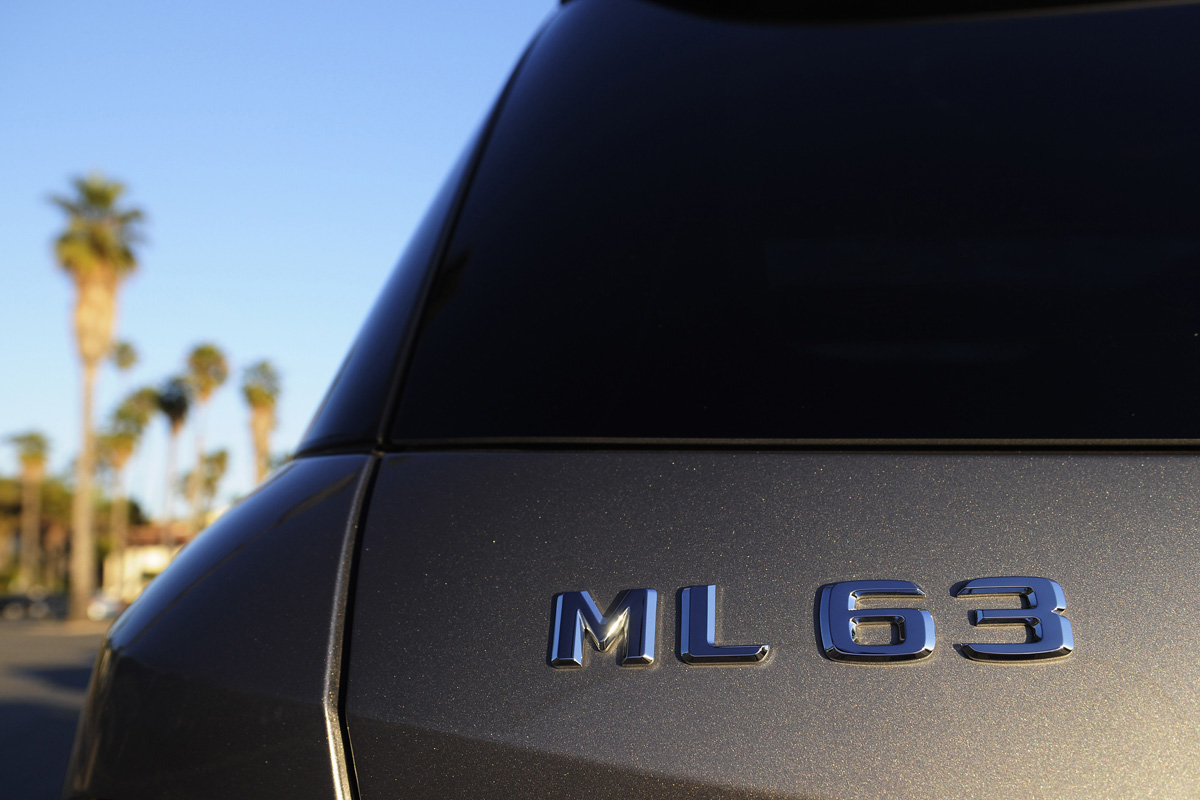 Mercedes ML63 AMG badge