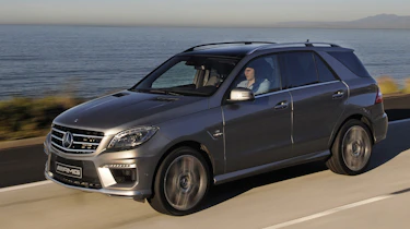 Mercedes ML63 AMG front tracking