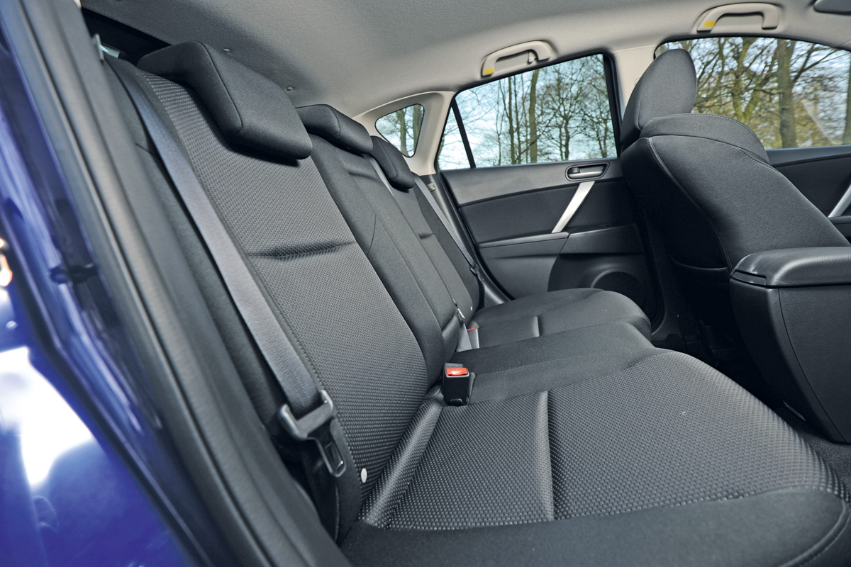 Mazda 3 rear seats