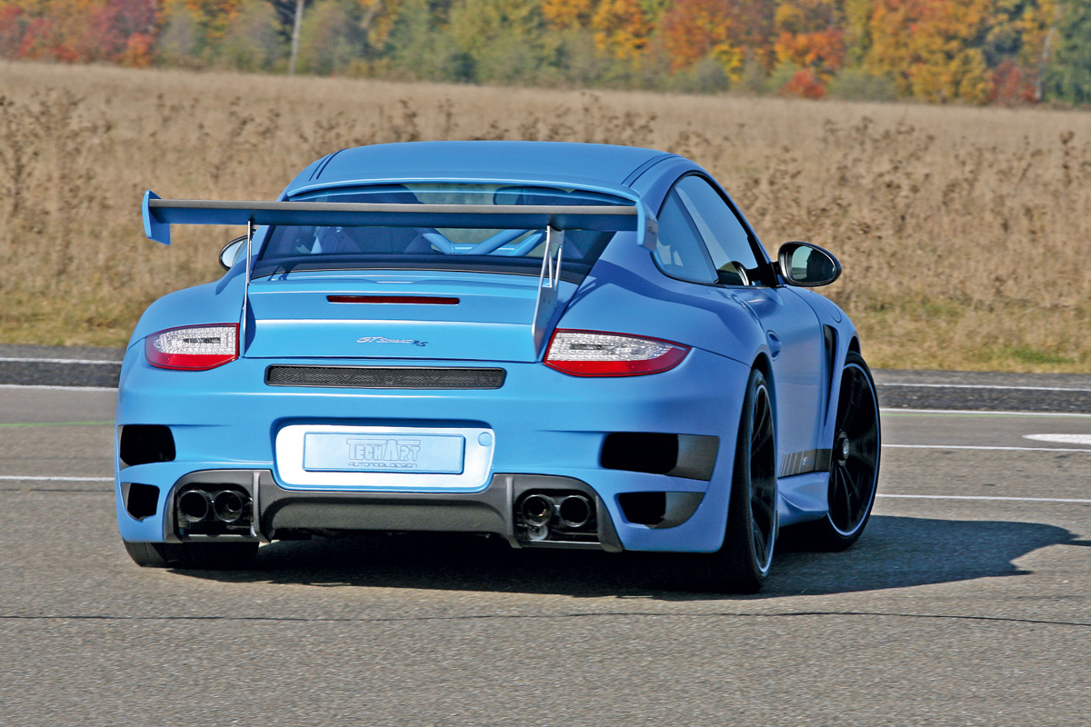 Techart Porsche 911 GTStreet RS rear cornering