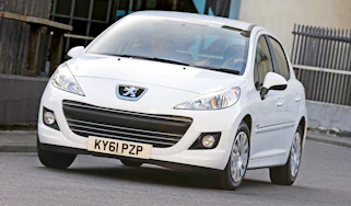 Peugeot 207 Oxygo+ front cornering