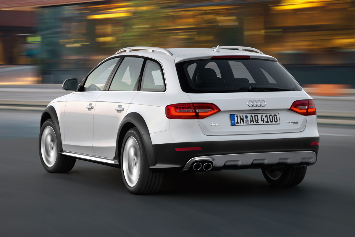 Audi A4 Allroad 3.0 TDI rear tracking