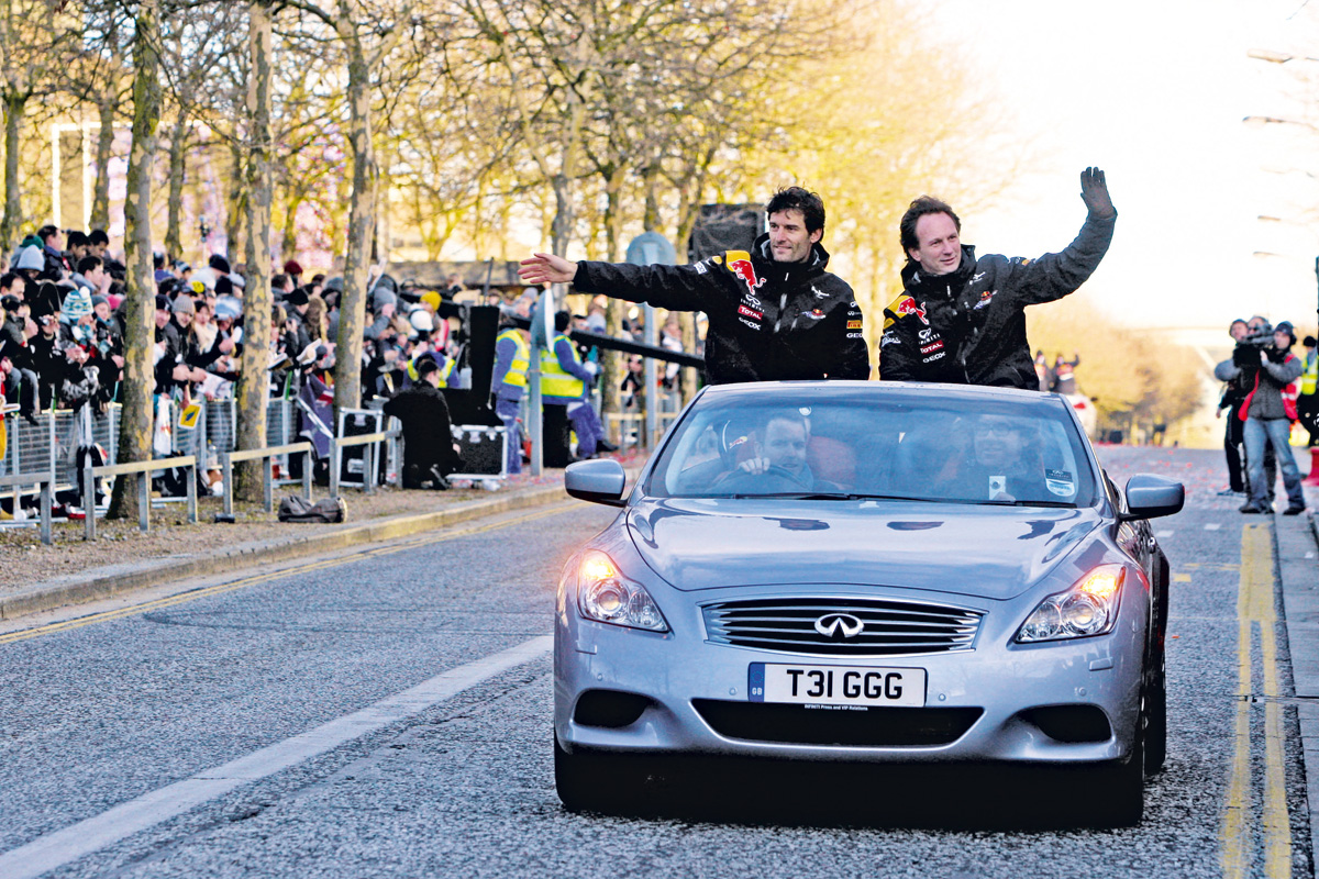 Red Bull Racing victory parade