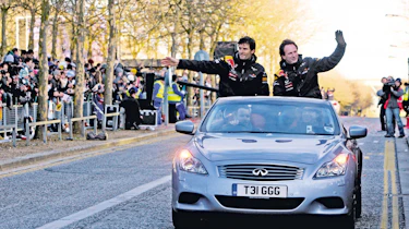 Red Bull Racing victory parade