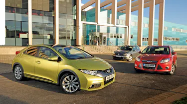 Honda Civic vs Focus and Golf