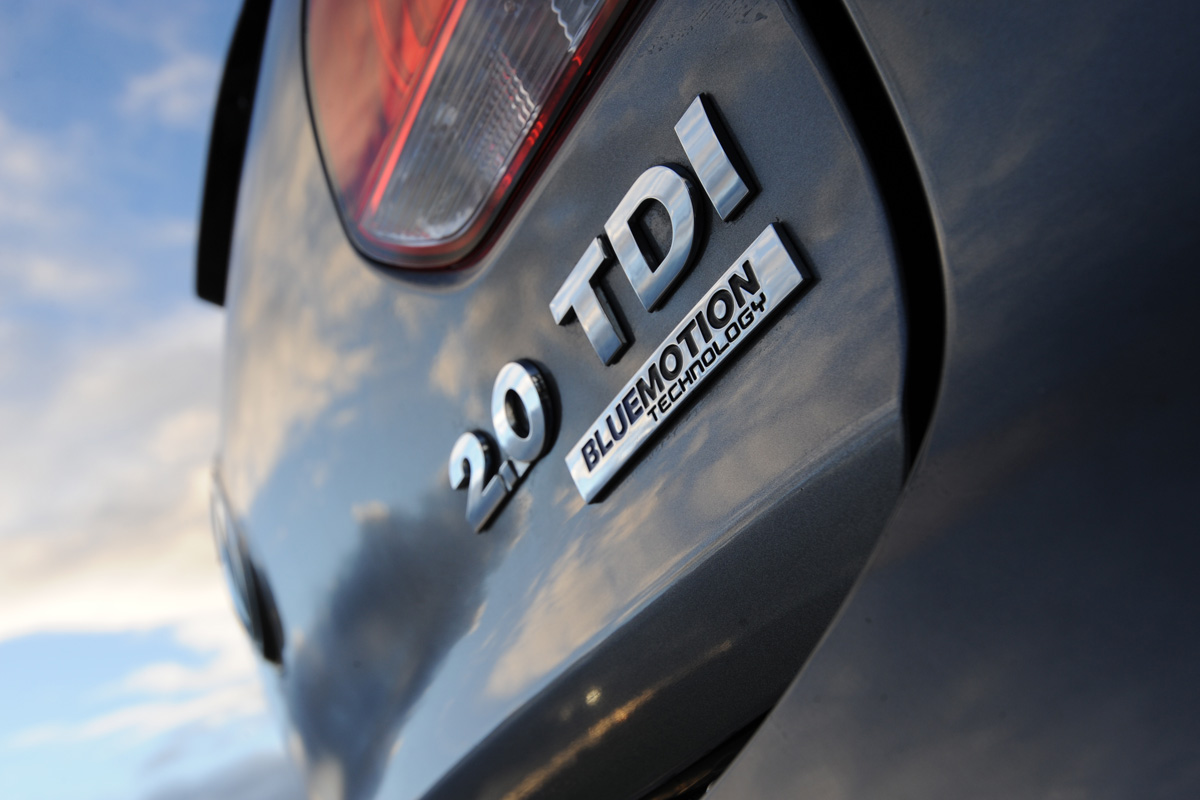 VW Golf 2.0 TDI Match badge
