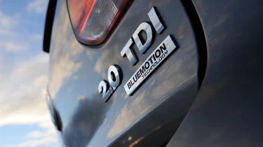 VW Golf 2.0 TDI Match badge