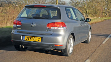 VW Golf 2.0 TDI Match rear tracking