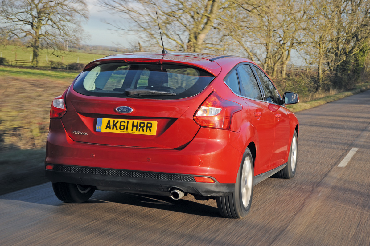 Ford Focus 2.0 TDCi Zetec rear tracking