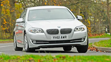BMW 520d ED front cornering