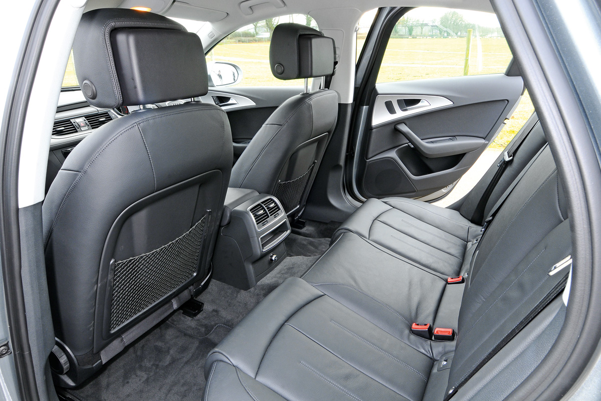 Audi A6 2.0 TDI SE rear seats