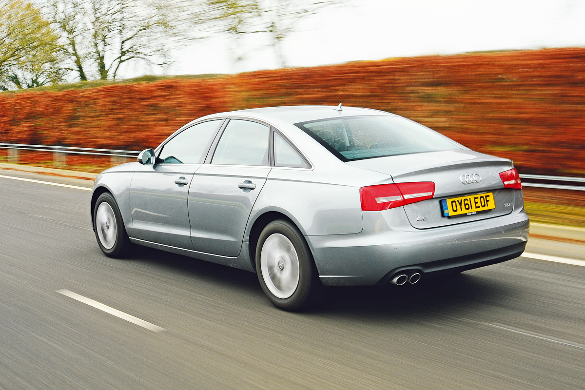 Audi A6 2.0 TDI SE rear tracking