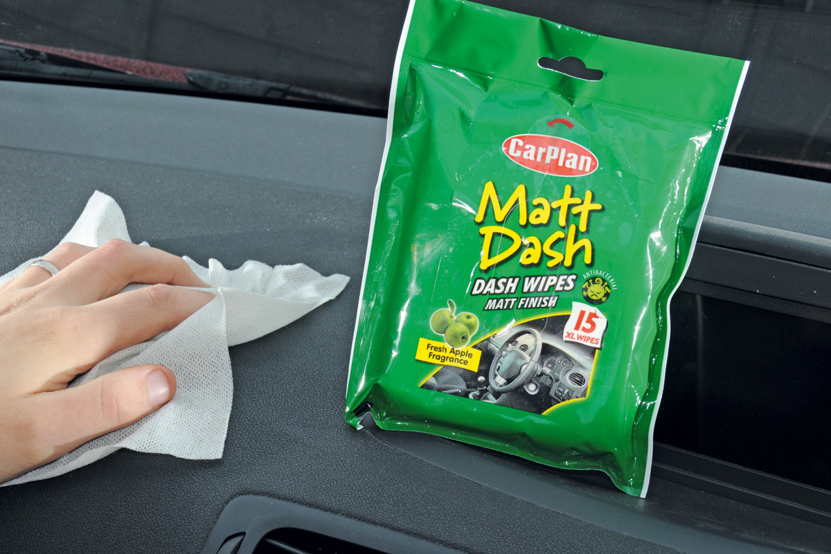 CarPlan dash wipes