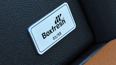 Smart ForTwo Boxfresh plaque