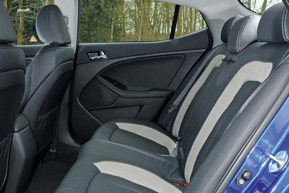 Kia Optima rear seats