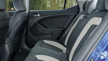 Kia Optima rear seats