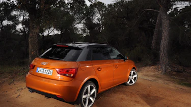 Audi A1 Sportback rear three-quarters