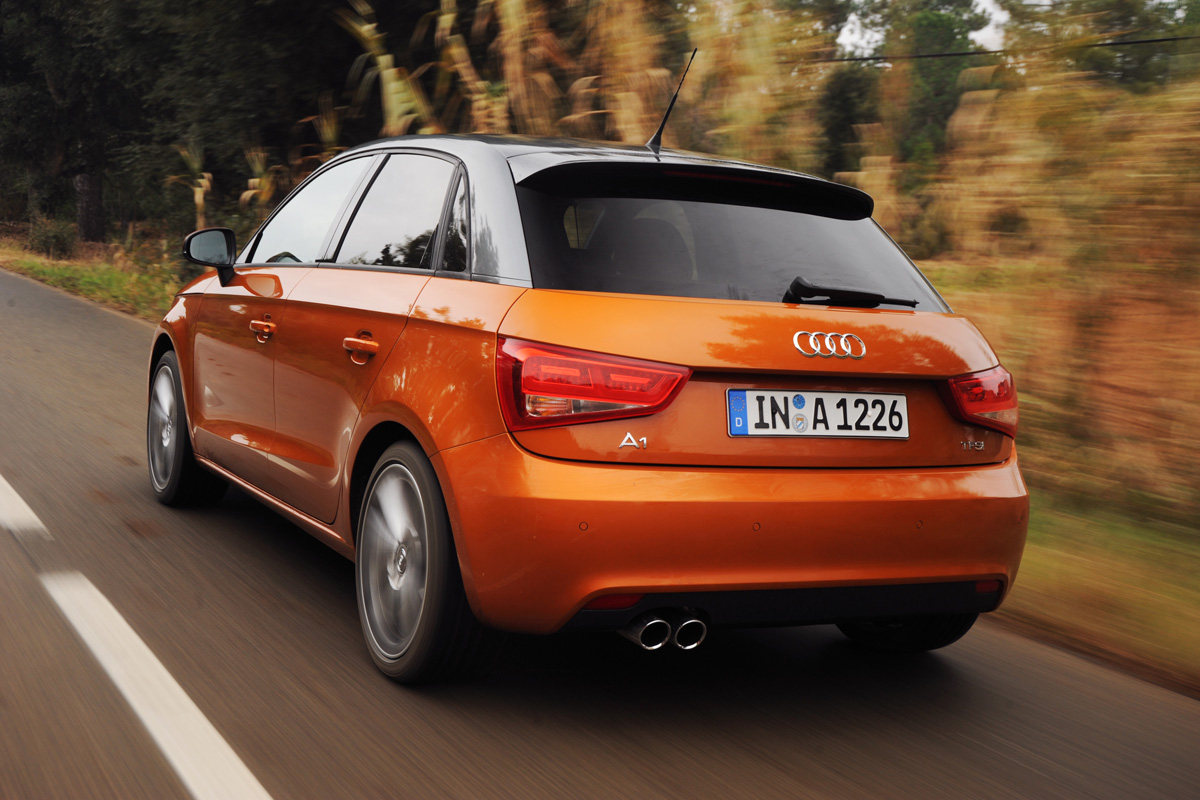Audi A1 Sportback rear tracking