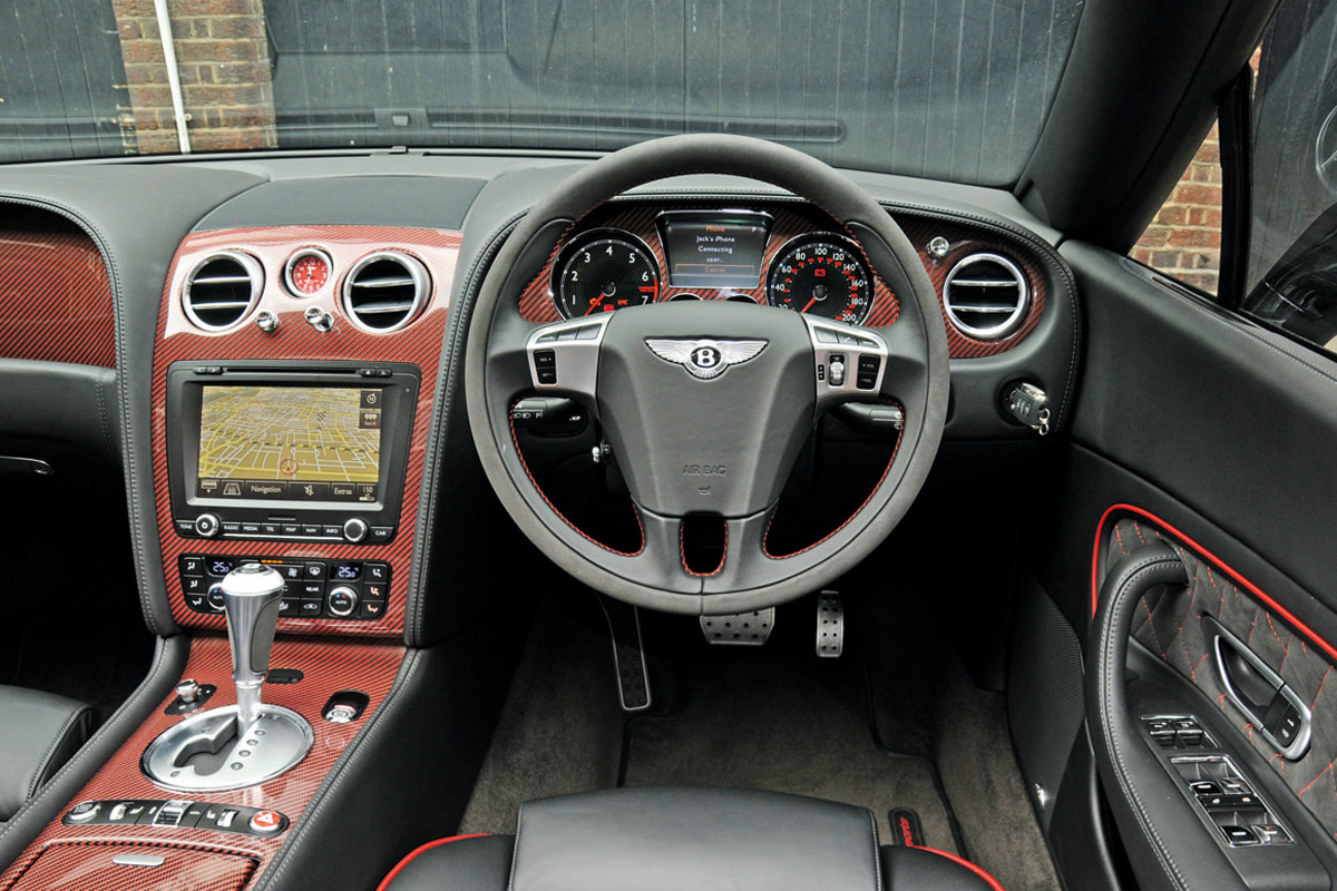 Bentley GTC Supersports interior