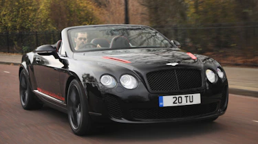 Bentley GTC Supersports front tracking