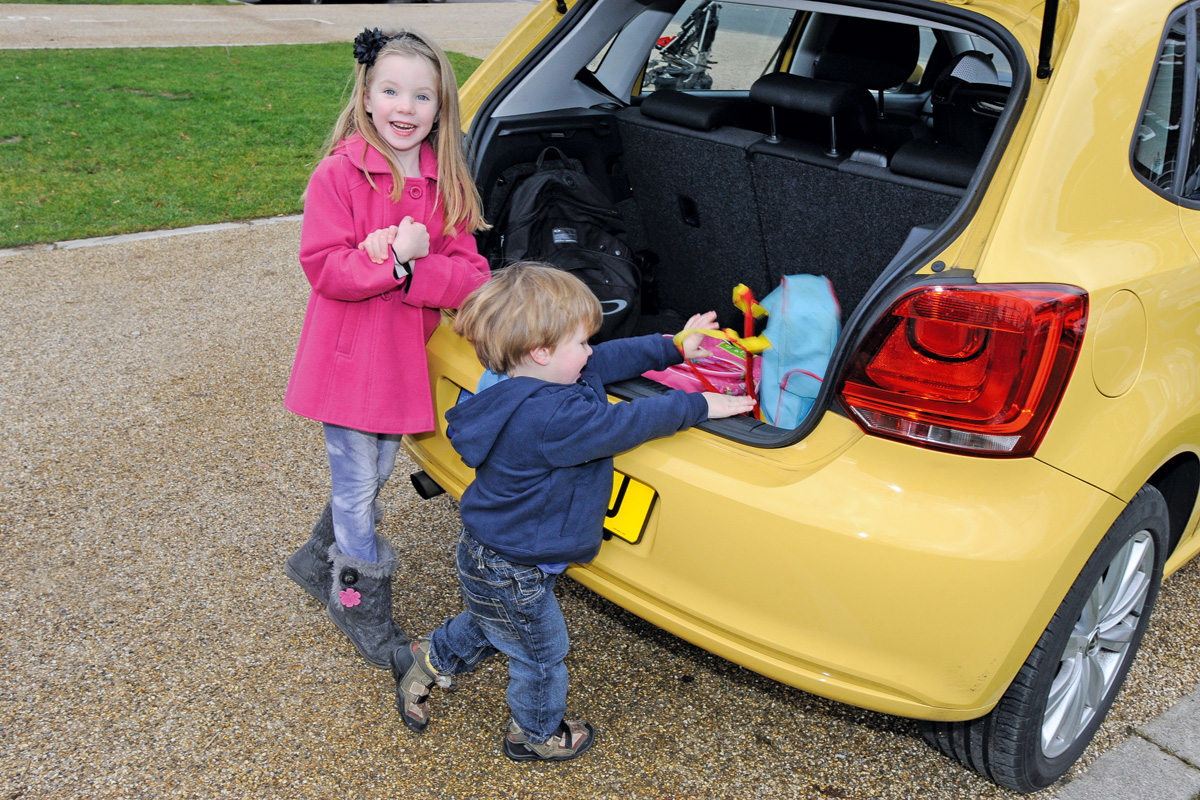 VW Polo boot