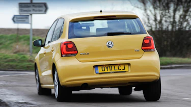 VW Polo rear cornering