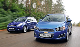 Chevrolet Aveo vs Hyundai i20