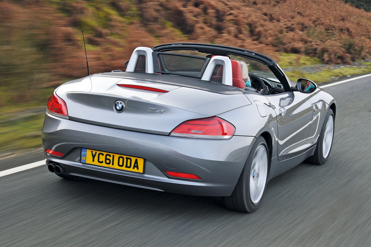BMW Z4 rear tracking