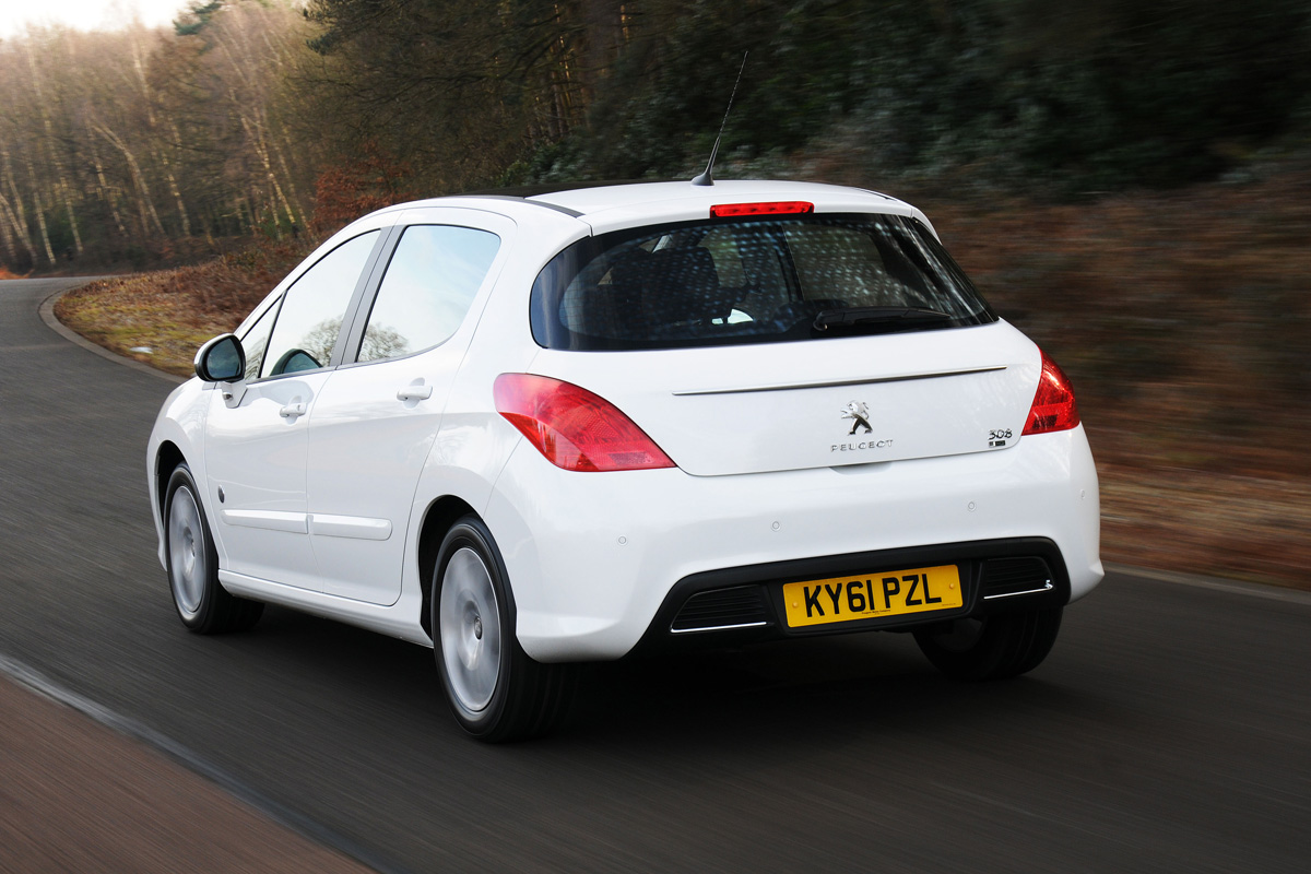 Peugeot 308 Oxygo rear track