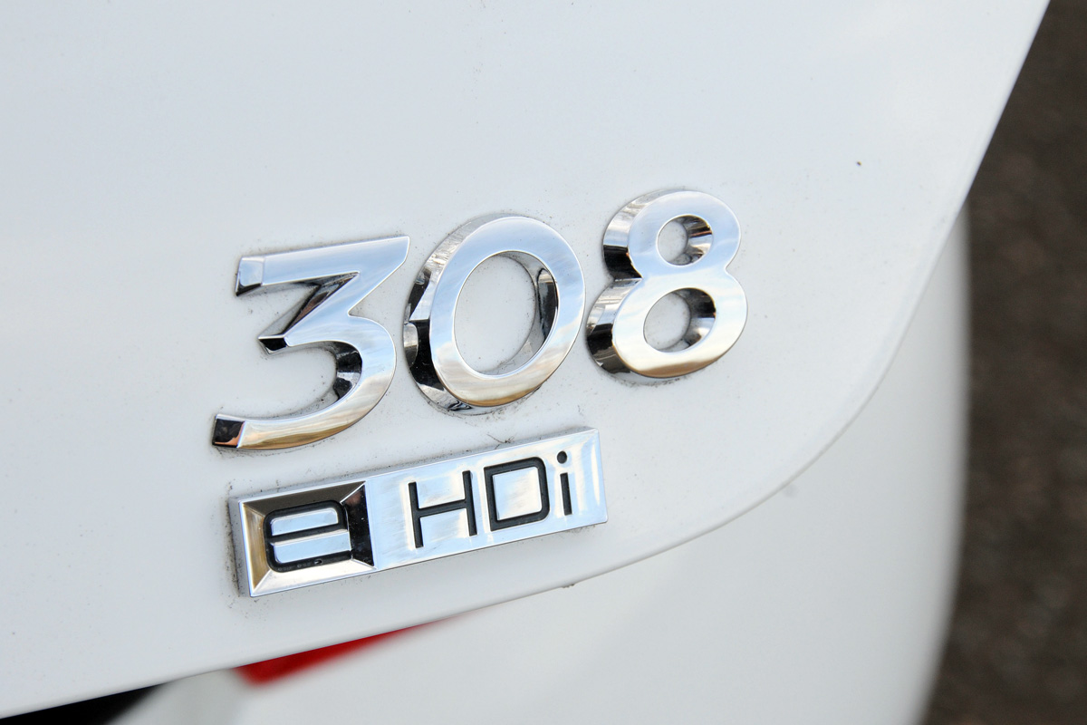 Peugeot 308 Oxygo badge