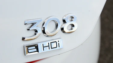 Peugeot 308 Oxygo badge