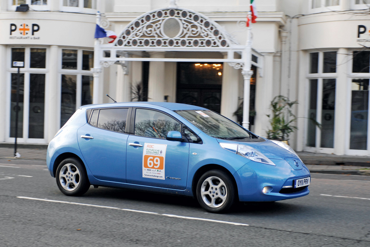 Nissan Leaf front tracking