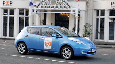 Nissan Leaf front tracking