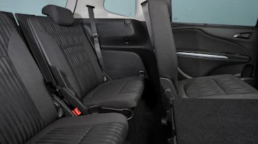 Vauxhall Zafira Tourer rear seats