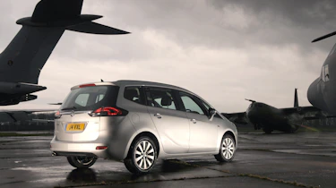 Vauxhall Zafira Tourer rear three-quarters