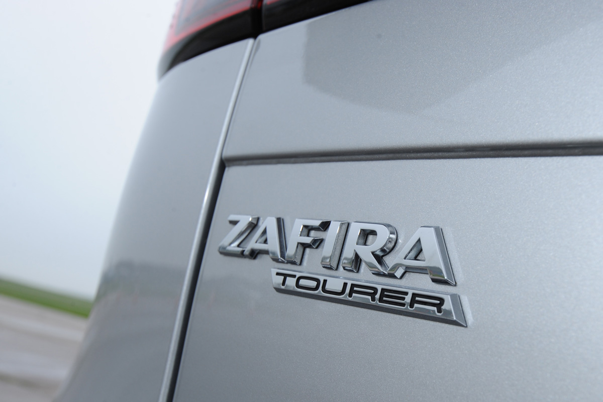Vauxhall Zafira Tourer badge