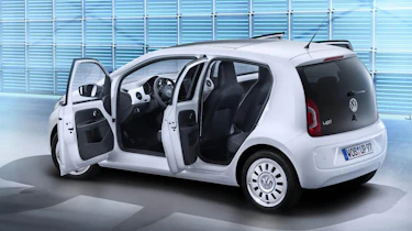 VW up! 5-door doors open